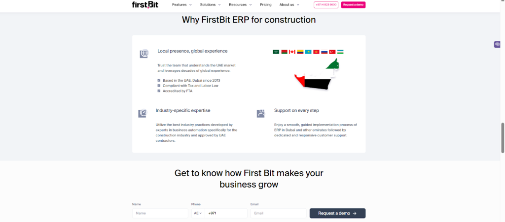 FirstBit ERP’s Benefits